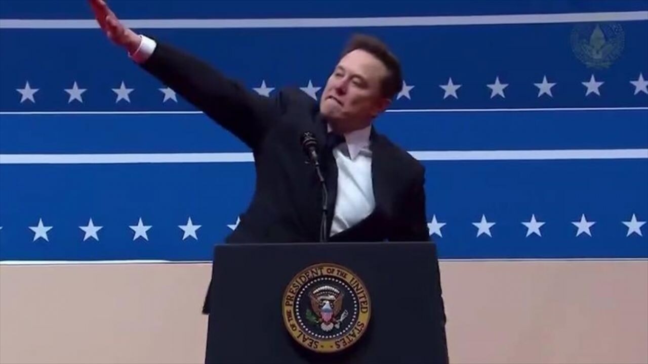 Elon Musk'ın hareketi Nazi selamı mı?