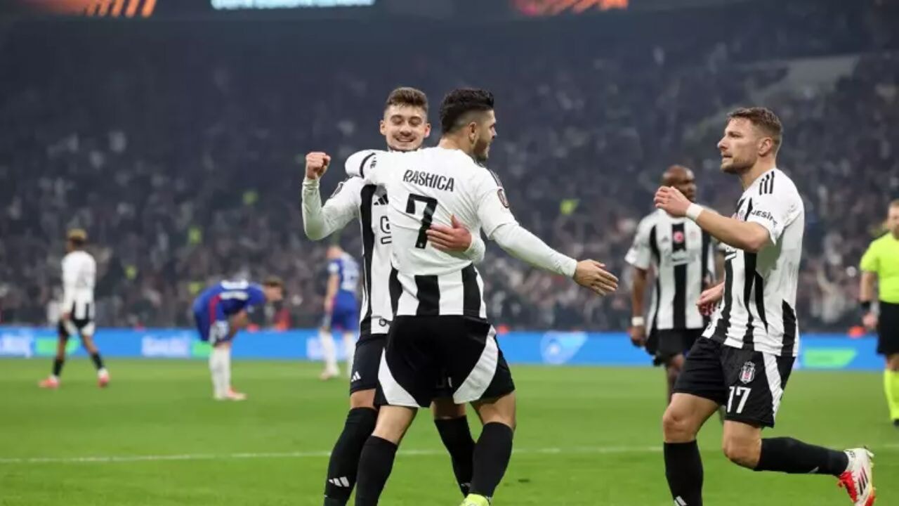 Beşiktaş, Athletic Bilbao'yu 4-1'le dağıttı