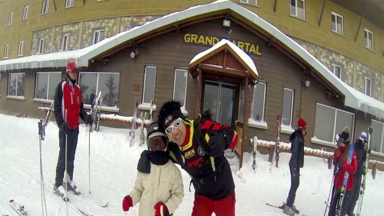 Kayak hocası, Grand Kartal otelini anlattı