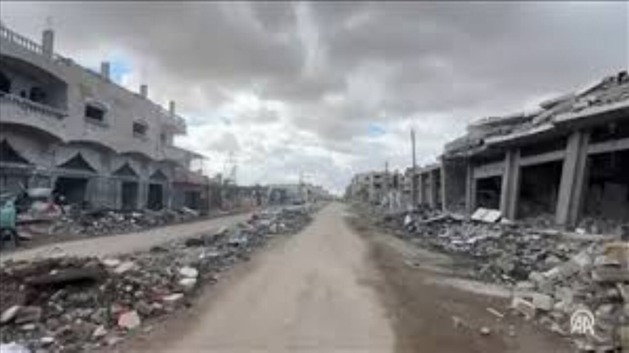 İsrail ordusunun Refah'ta bıraktığı yıkımın boyutu görüntülendi