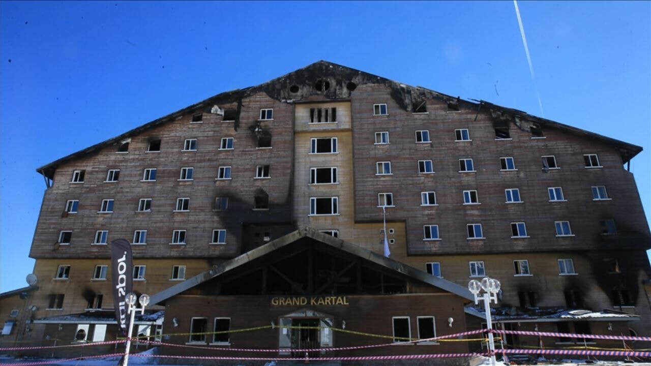 Yanan otelin genel müdürünün ifadesi ortaya çıktı