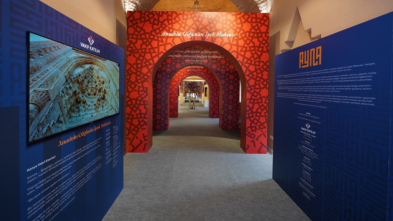 Vakıf Katılım'ın Konya Vakıf Eserleri Fotoğraf Sergisi, Mimar Sinan Galerisi'nde sanatseverlerle buluştu