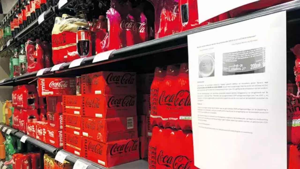Coca-Cola paniği, yüksek klorat alarmı