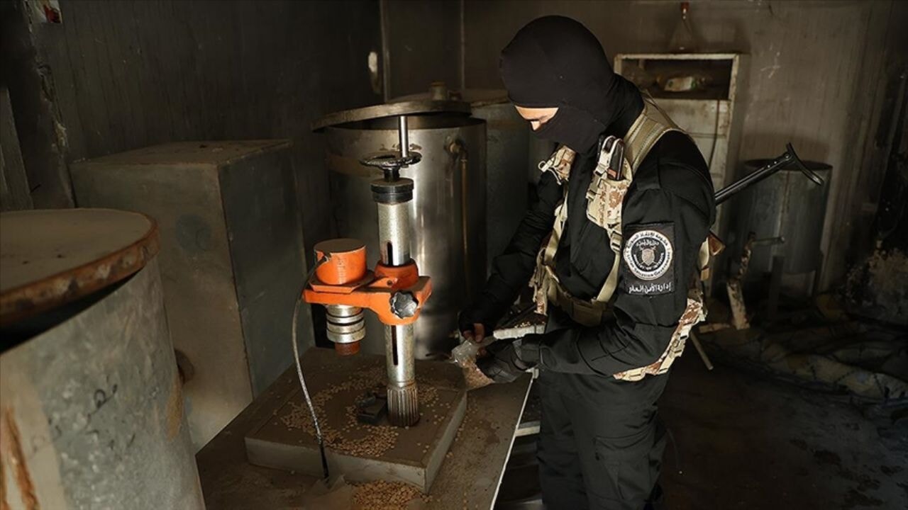 Esad mafyasının yeni bir uyuşturucu deposu bulundu