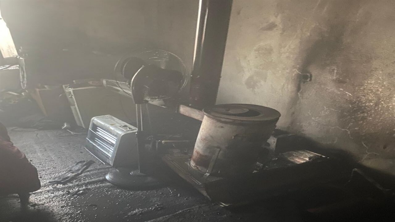 Neşet Ertaş'ın kız kardeşinin evi yandı