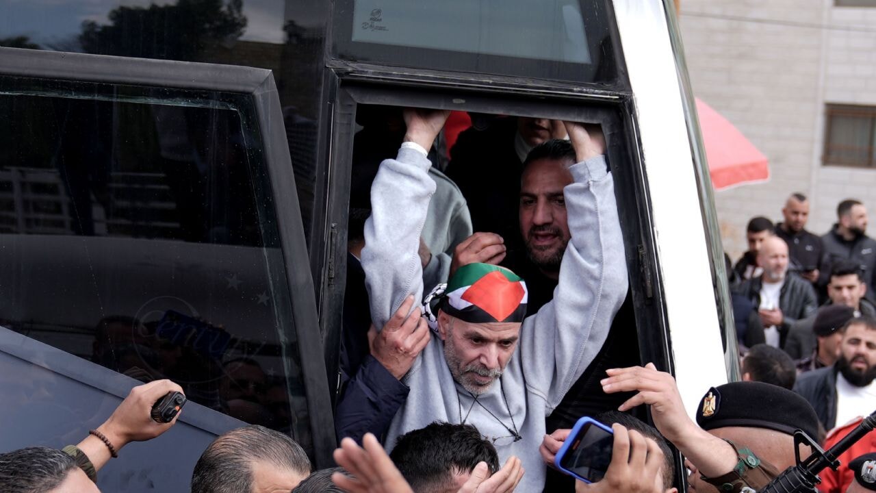 4'üncü tur esir takasında Filistinli esirler serbest kaldı