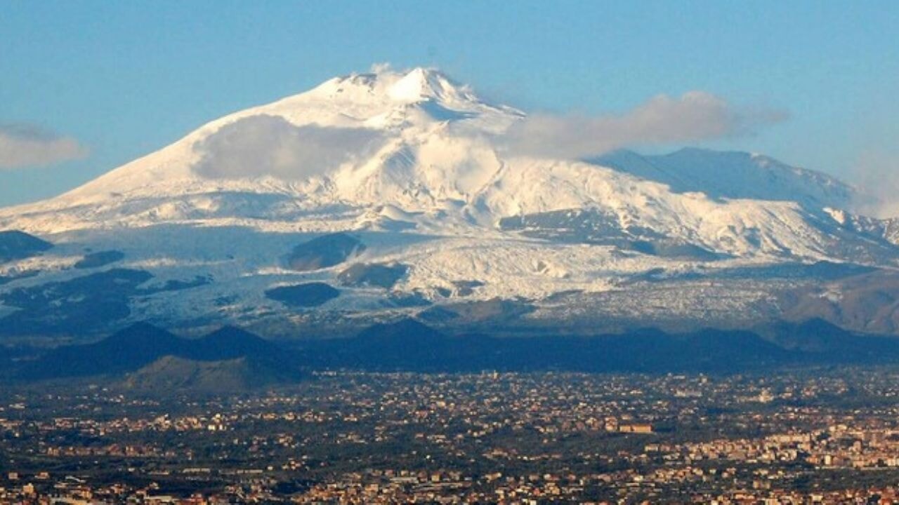 Avrupa'nın en yüksek ve en aktif yanardağı olan Etna hangi ülkede nerede?