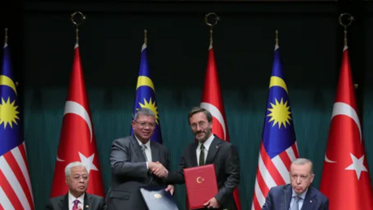 Türkiye ve Malezya arasında çeşitli alanlarda anlaşma imzalandı