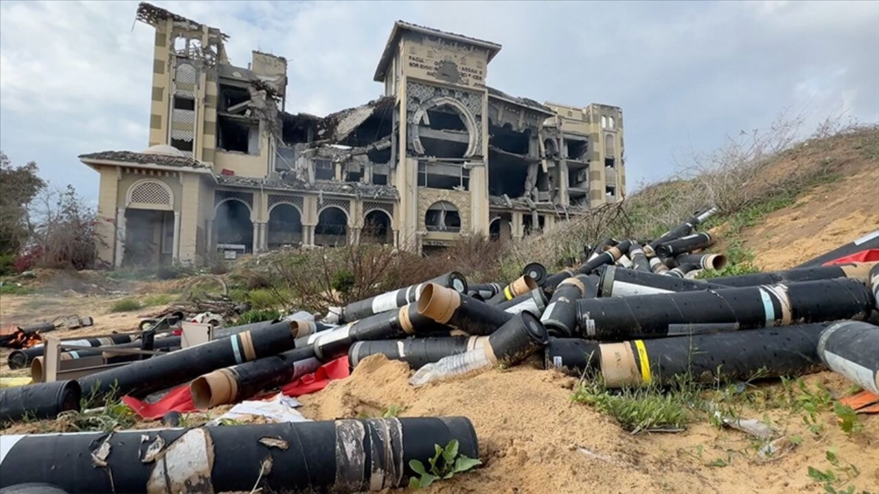 Gazze'de şok: İsrail, Üniversite duvarlarına ırkçı sloganlar yazdı