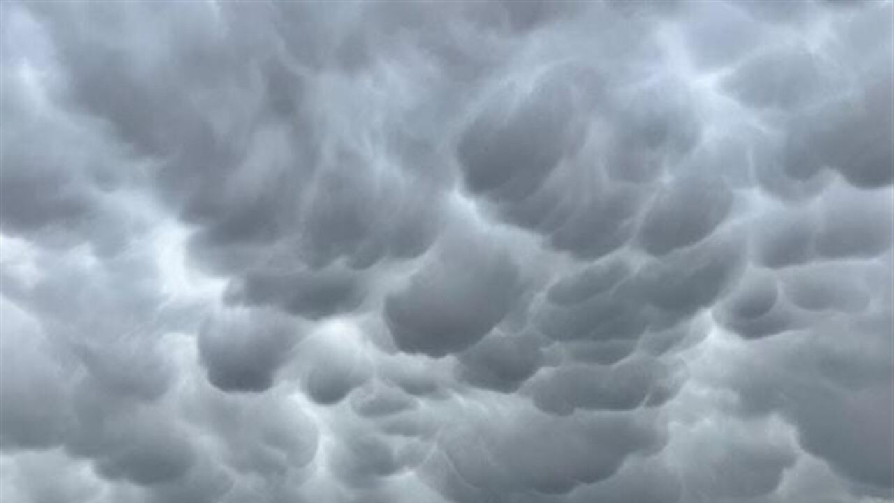 Hatay'da Mammatus bulutları görüldü