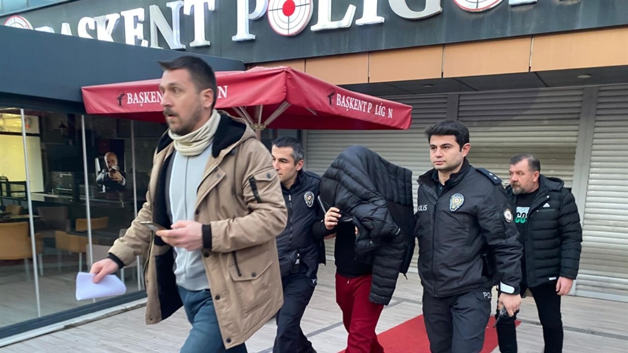 Poligonda intihar teşebbüsünü polis engelledi!