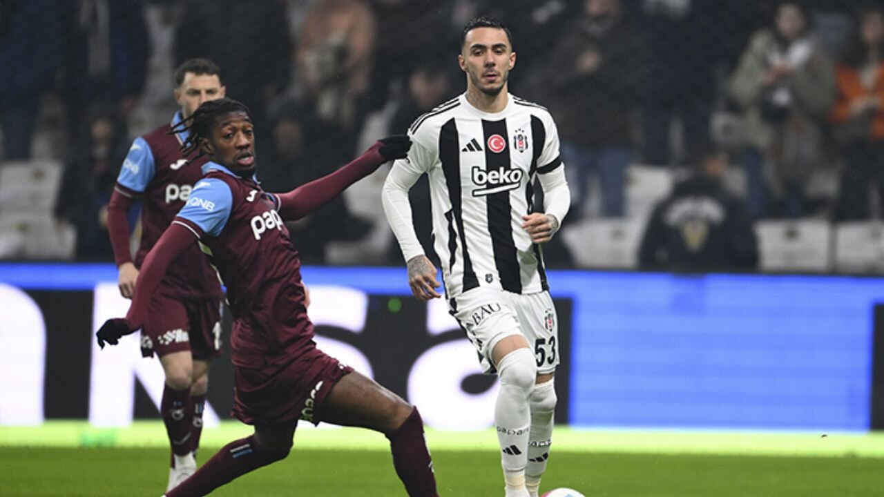 Beşiktaş-Trabzonspor: 2-1... Maçtan detaylar...