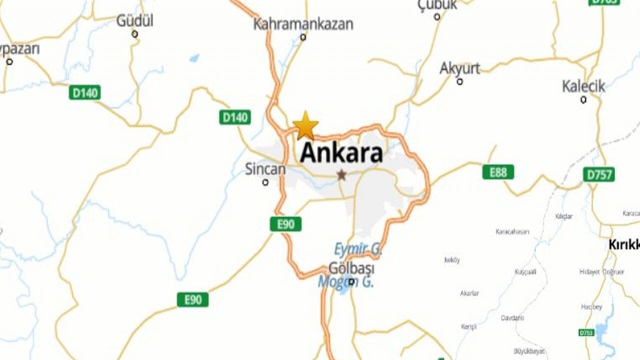 Ankara'da deprem! Valilikten açıklama