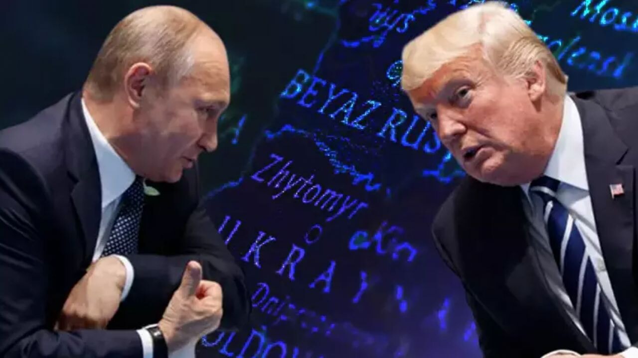 Trump: 'Vladimir! Senin ülken harika, benim ülkem harika. Dünyayı paylaşalım mı?'