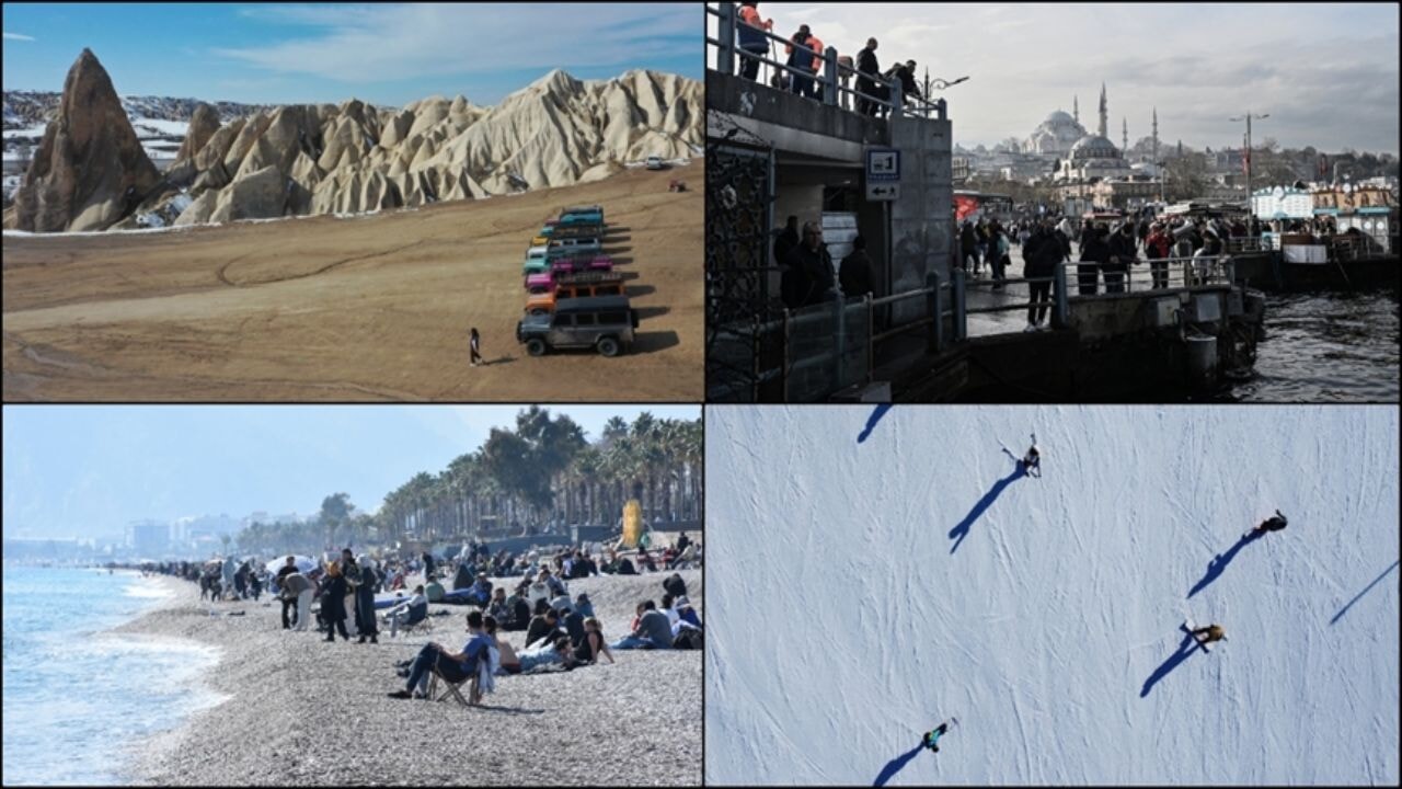 Ocak ayında gelen turist sayısı 2 milyonu aştı