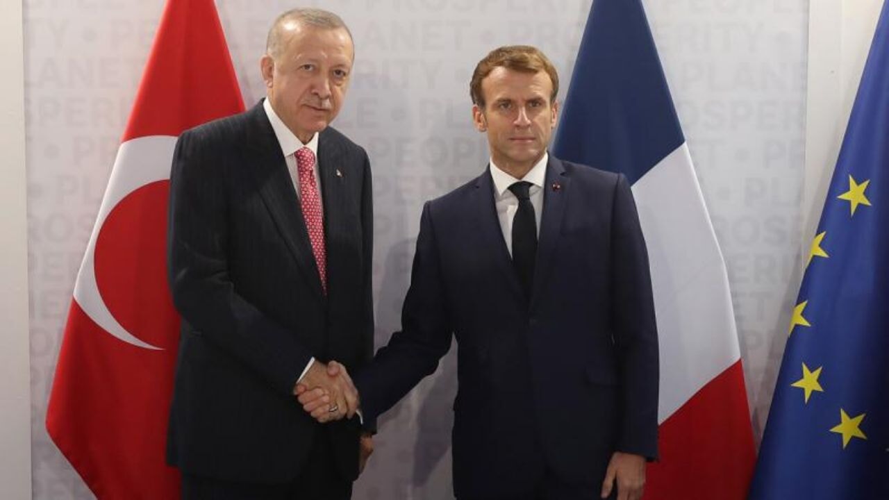 Erdoğan ile Macron görüştü! Gündemde Ukrayna savaşı ve Filistin krizi