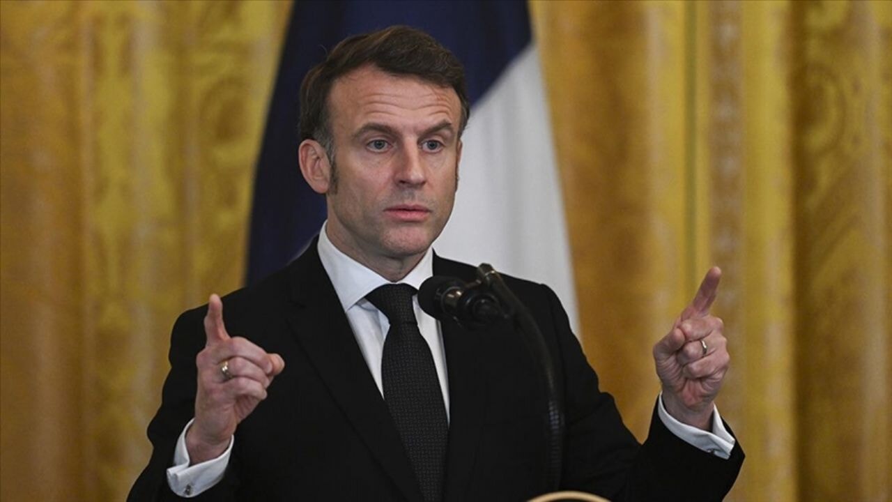 Macron'dan rest: 'Ukrayna, Rusya'ya teslim olmayacak!'