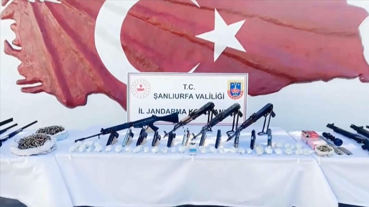 Şanlıurfa'da silah kaçakçılığına büyük darbe