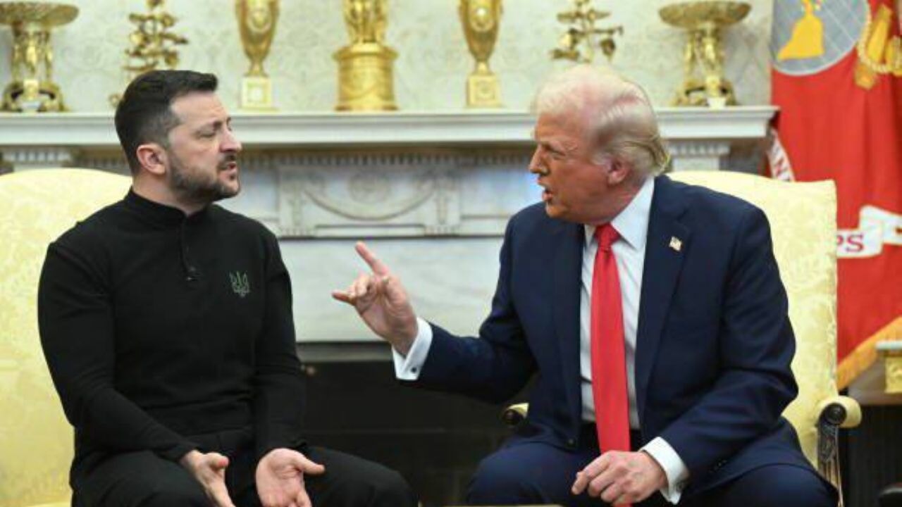 Trump-Zelenskiy görüşmesinde kavga çıktı!