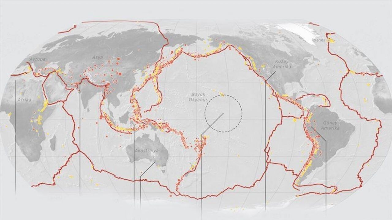 Dünyada en çok deprem meydana gelen bölgeler