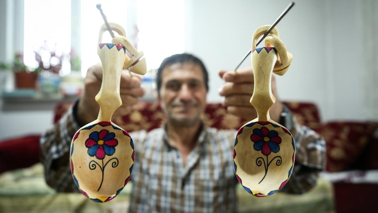 Yörük oyunlarının 'ikinci sesi': Tongurdaklı kaşık