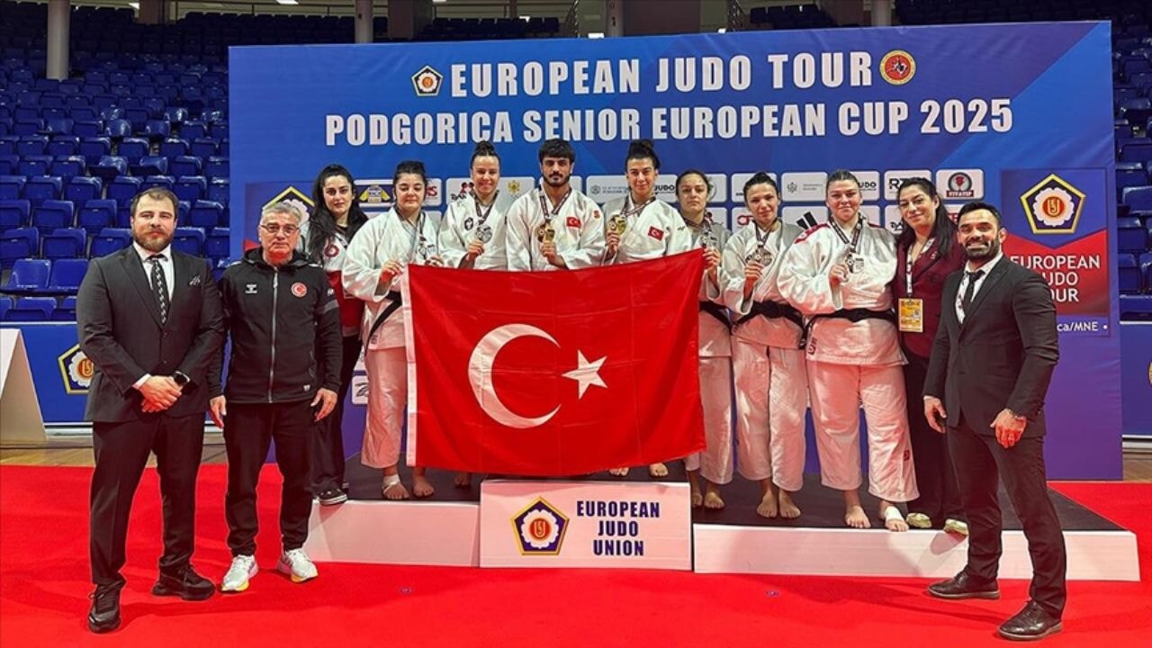 Milli Judocular, Avrupa Judo Kupası'nda tarih yazdı