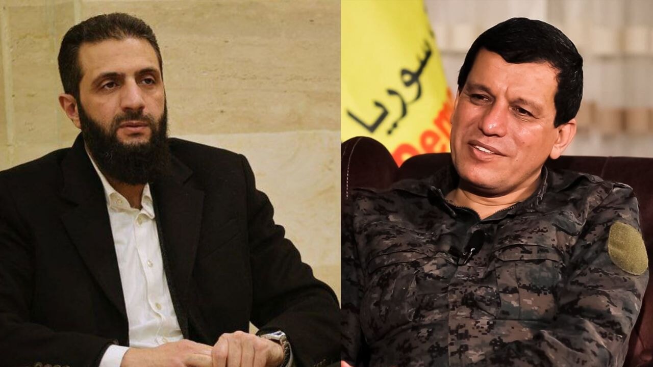 Ahmed Şara ile Ferhad Abdi Şahin anlaşma imzaladı