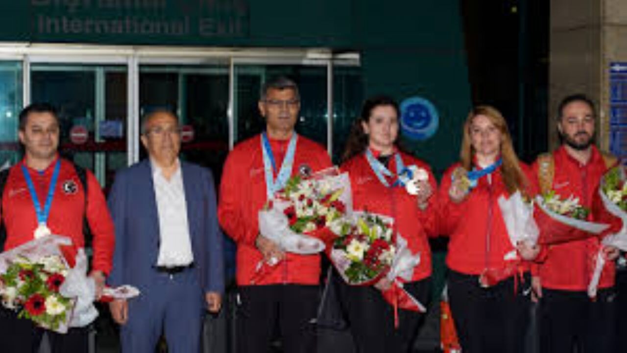 Avrupa şampiyonu milli atıcılar, yurda döndü