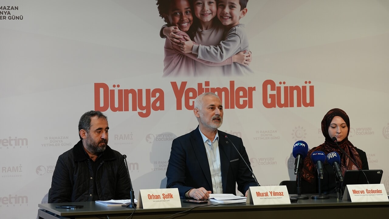 Yetim Vakfı Başkanı Murat Yılmaz: 40 Bin Gazzeli Yetim Çocuk İçin Harekete Geçmeliyiz