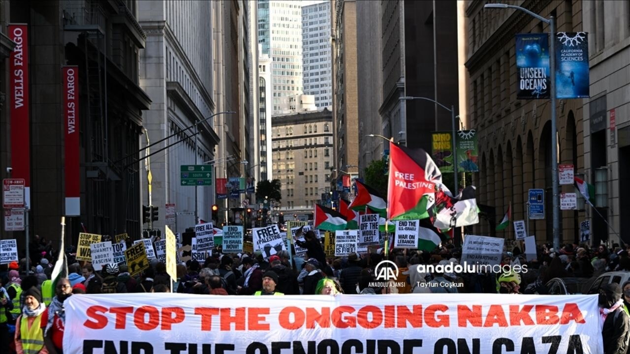 ABD'de Filistin'in hakları için yükselen protesto dalgası