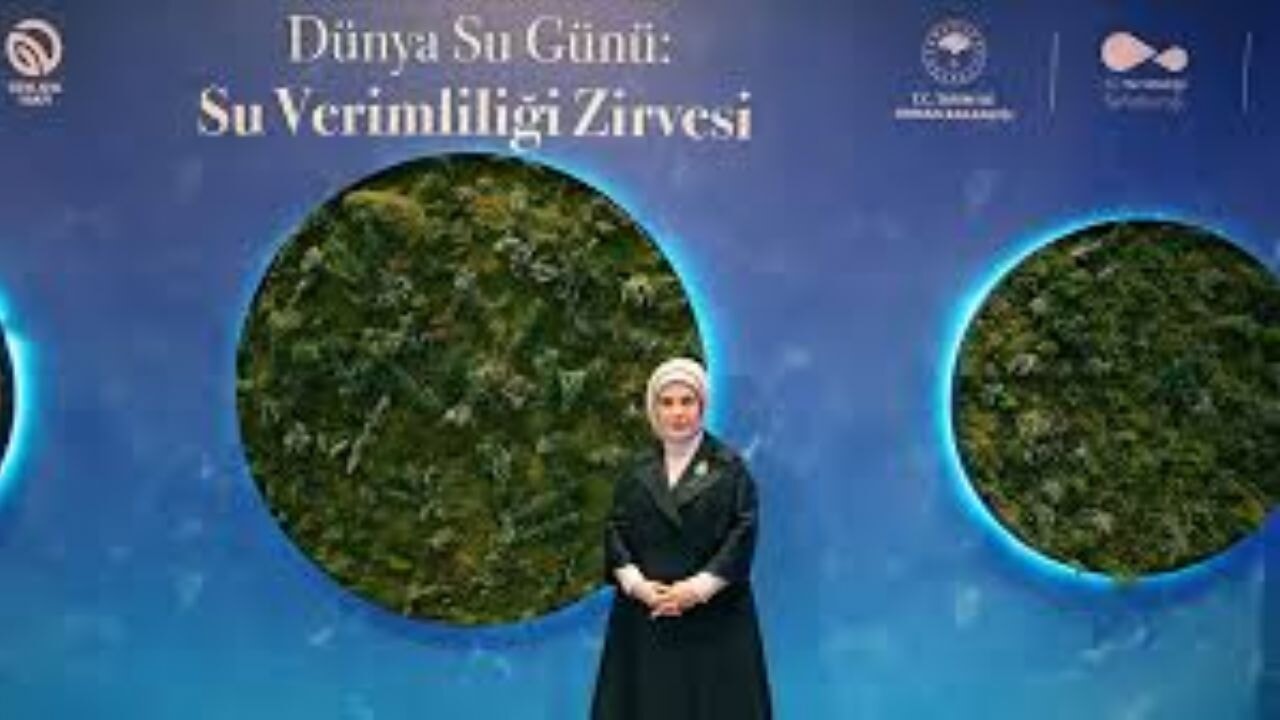 Emine Erdoğan'dan '22 Mart Dünya Su Günü: Su Verimliliği Zirvesi'ne ilişkin paylaşım