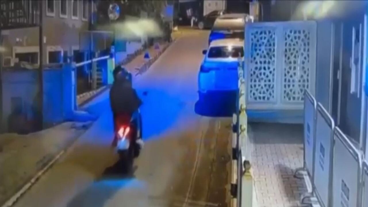 Irak Konsolosluğu'na silahlı saldırının görüntüsü ortaya çıktı