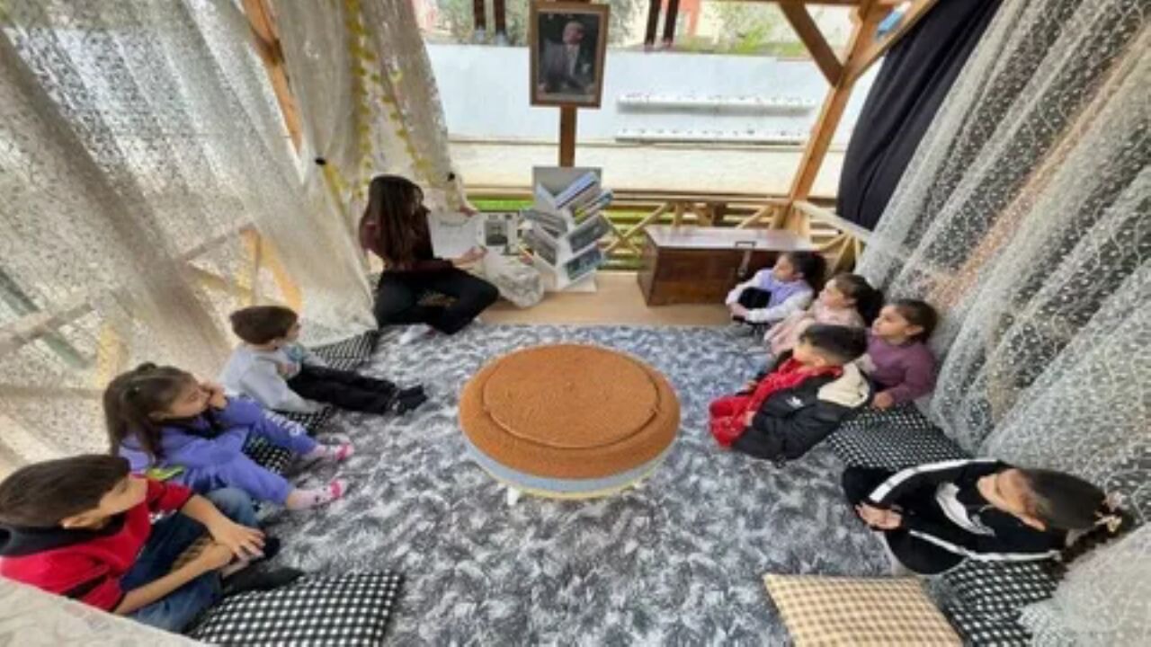 Osmaniye'de ana sınıfı öğrencileri 'duvarsız sınıflarla' buluşturuluyor