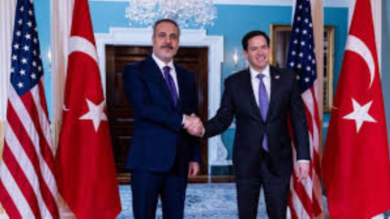 Dışişleri Bakanı Fidan ve ABD'li mevkidaşı Rubio, Washington'da bir araya geldi
