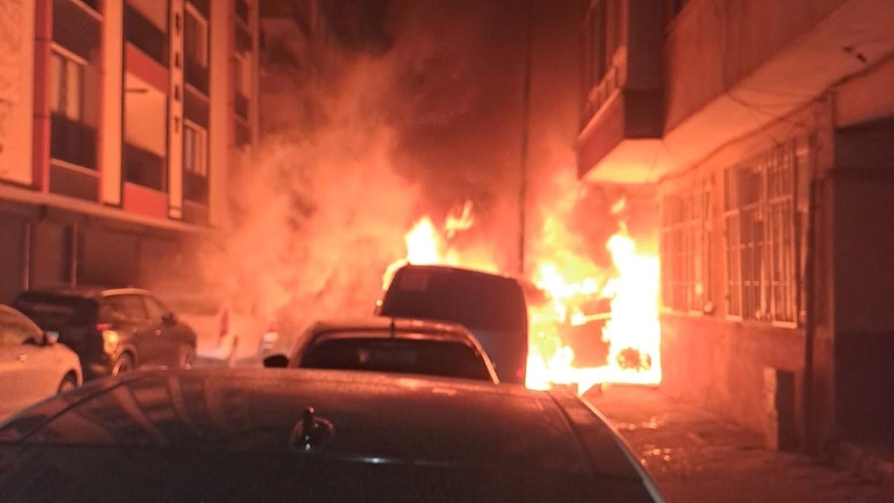 Bahçelievler'de  yangın felaketi