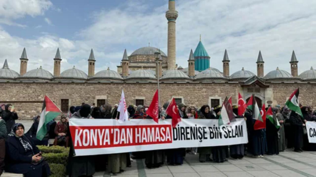 Gazze için sesini yükselt: Konya'dan İsrail zulmüne tepki!