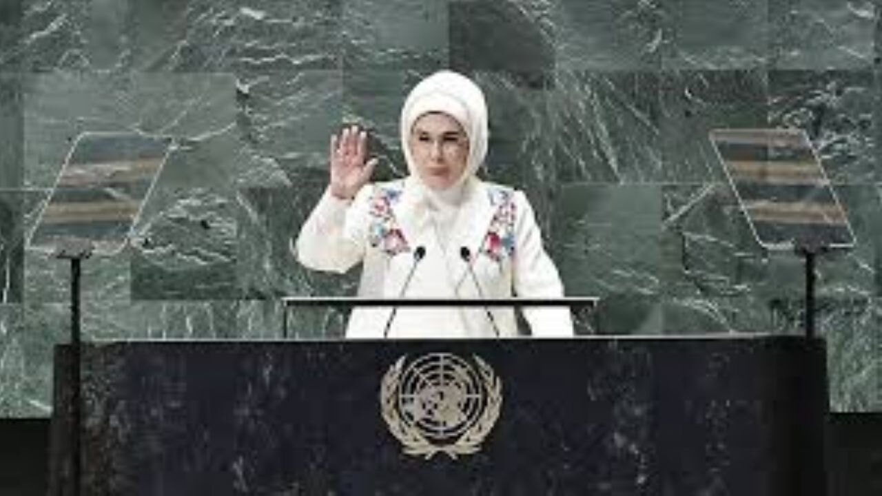 Emine Erdoğan, BM Genel Kurulu'ndaki 'Uluslararası Sıfır Atık Günü' Özel Etkinliğinde konuştu
