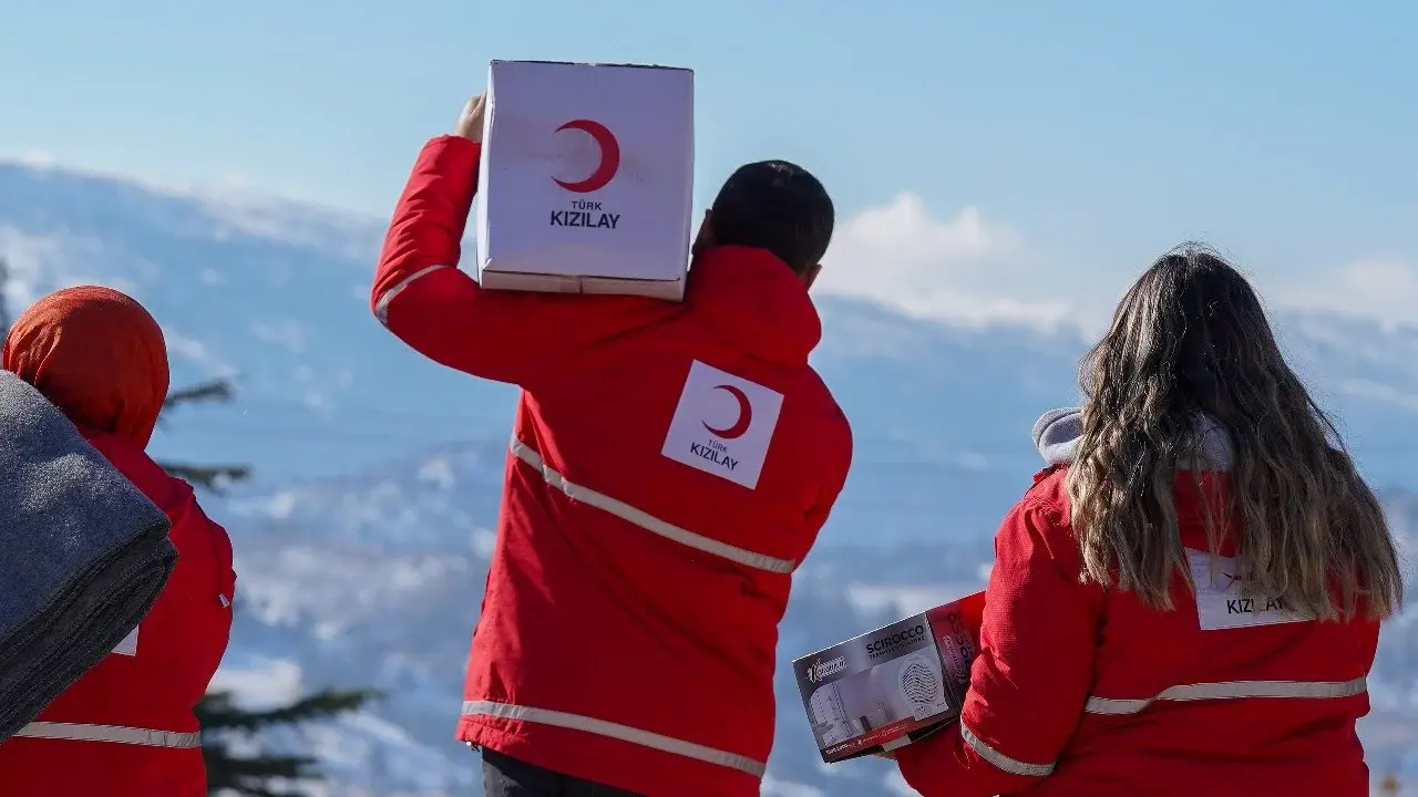 Türk Kızılay'ından bağışçılara teşekkür