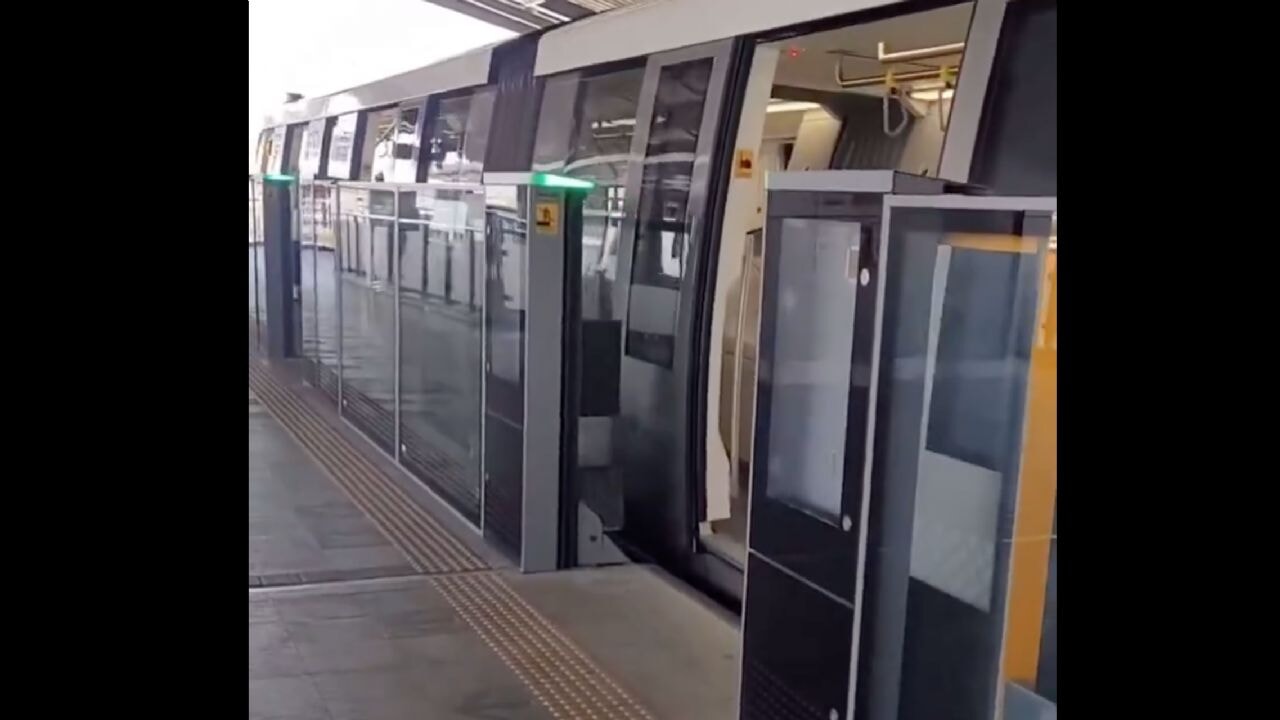 Deprem, trenle birlikte metro istasyonunu da salladı!