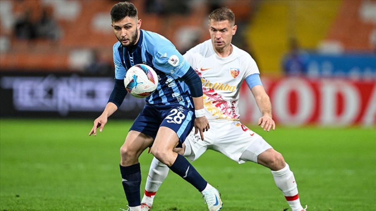 Kayserispor, Adana Demirspor'u 2-0 mağlup etti