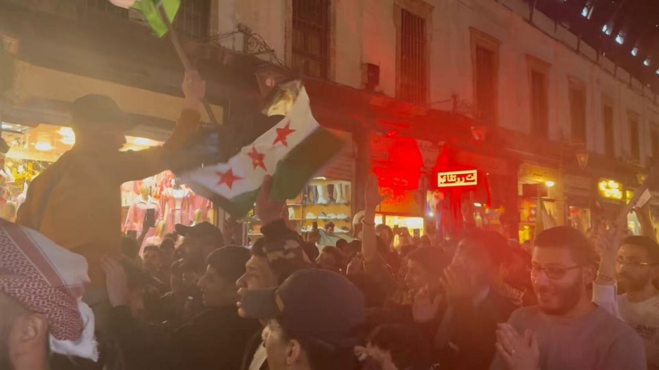 Şam'da Filistin'e destek gösterileri! Suriyeliler İsrail'e Kkarşı cihat çağrısı yaptı