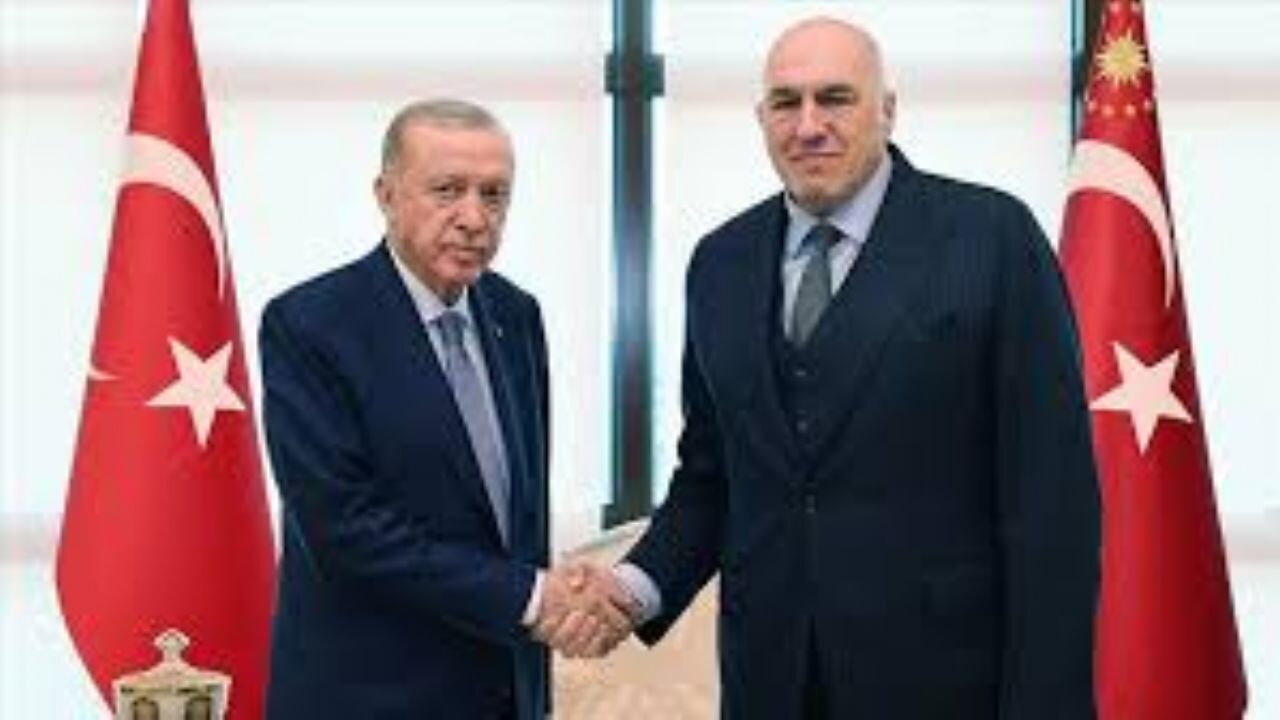 Cumhurbaşkanı Erdoğan, İtalya Savunma Bakanı Crosetto'yu kabul etti