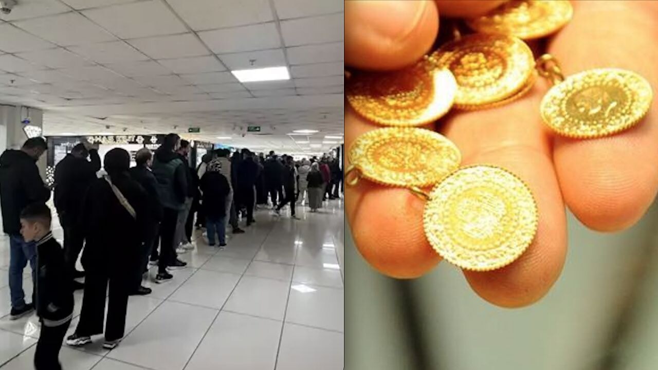 Altın düştü, vatandaş kuyumculara koştu