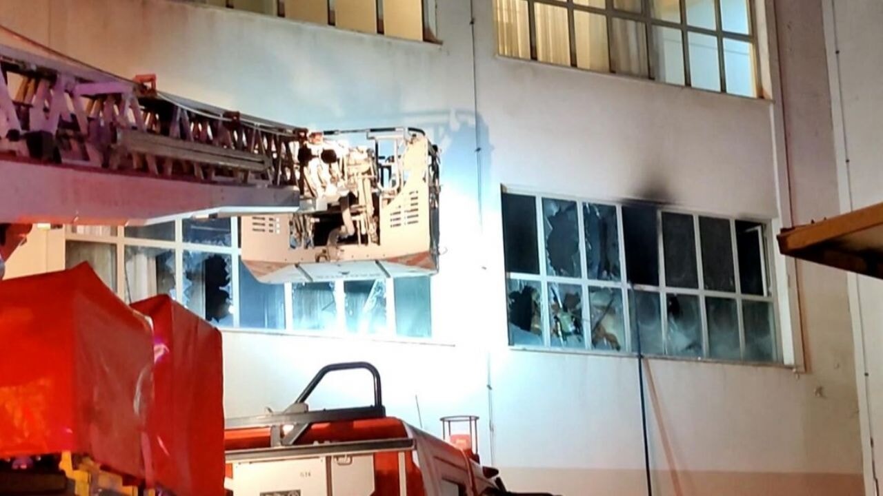 Maltepe'de huzurevinde yangın paniği