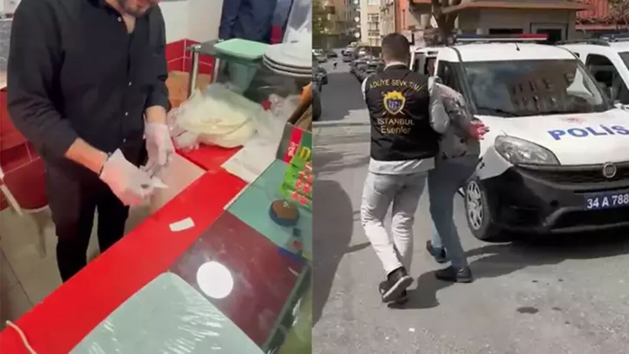 Şifreyle uyuşturucu satılan çiğ köfteciye baskın