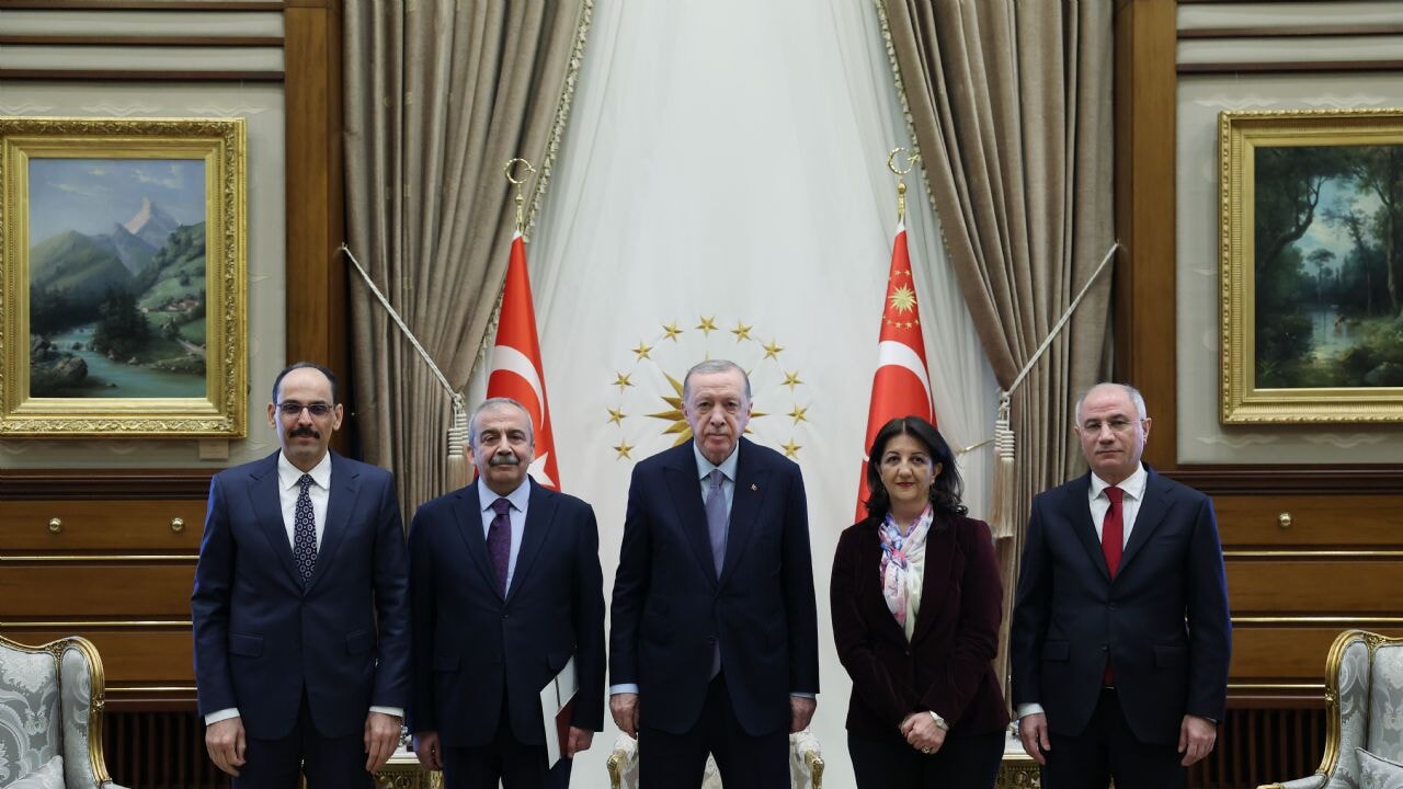 Cumhurbaşkanı Erdoğan, DEM Parti heyetini kabul etti