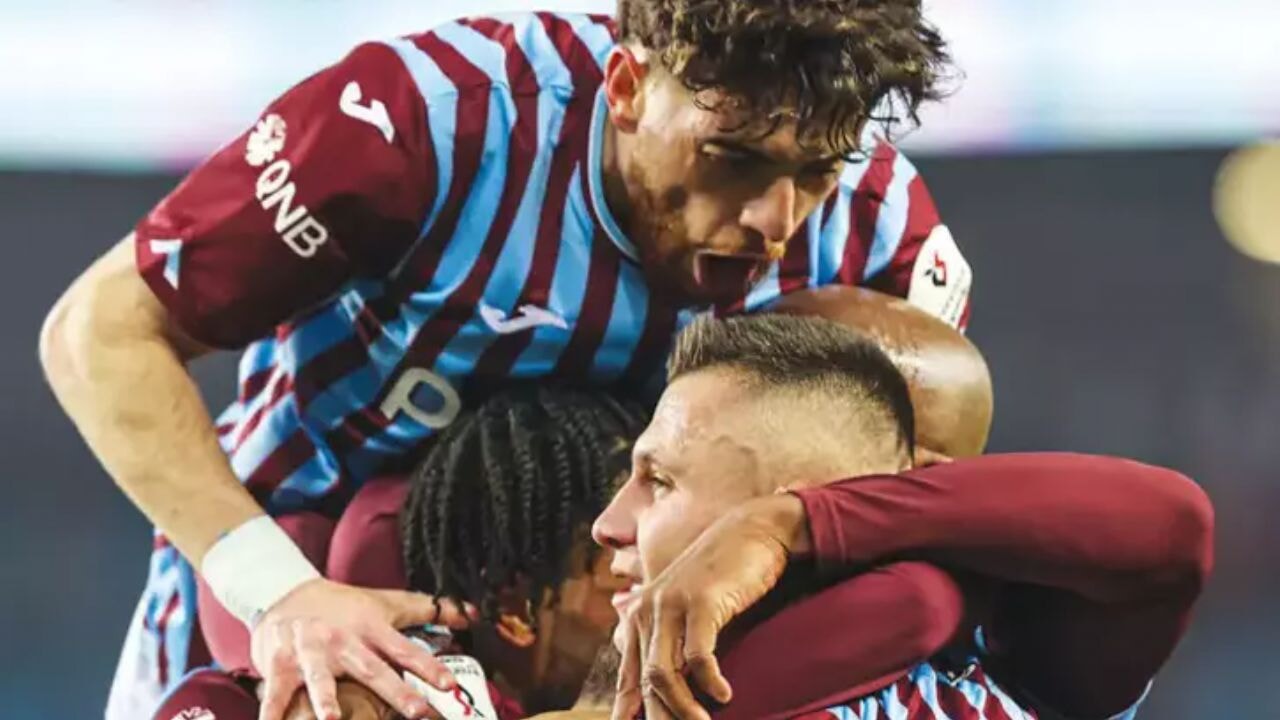 Trabzonspor'dan derbide ezici zafer: Zubkov 6 dakikada işi bitirdi