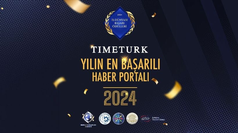 'Yılın En Başarılı Haber Portalı' ödülü TimeTürk'e verildi