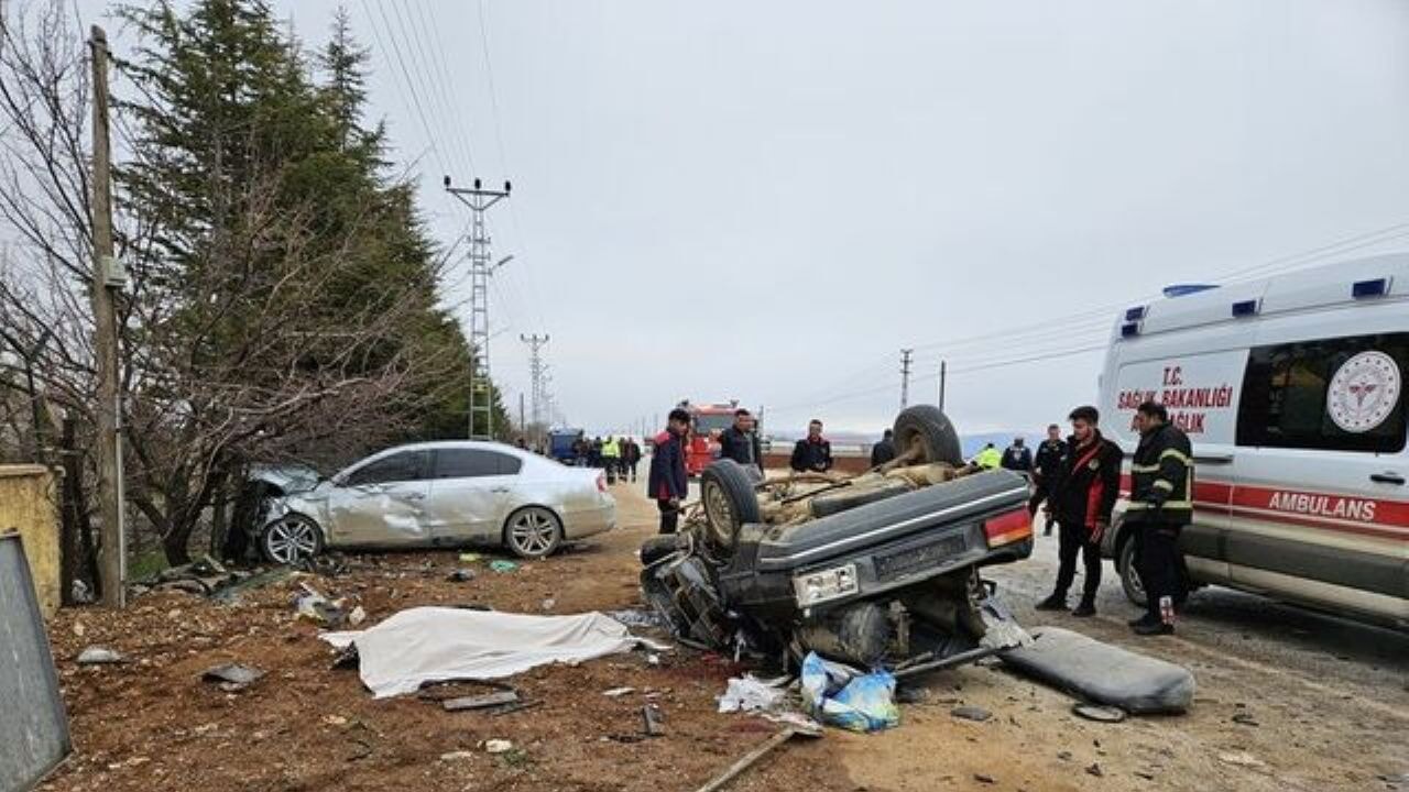 Kahramanmaraş'ta feci kaza