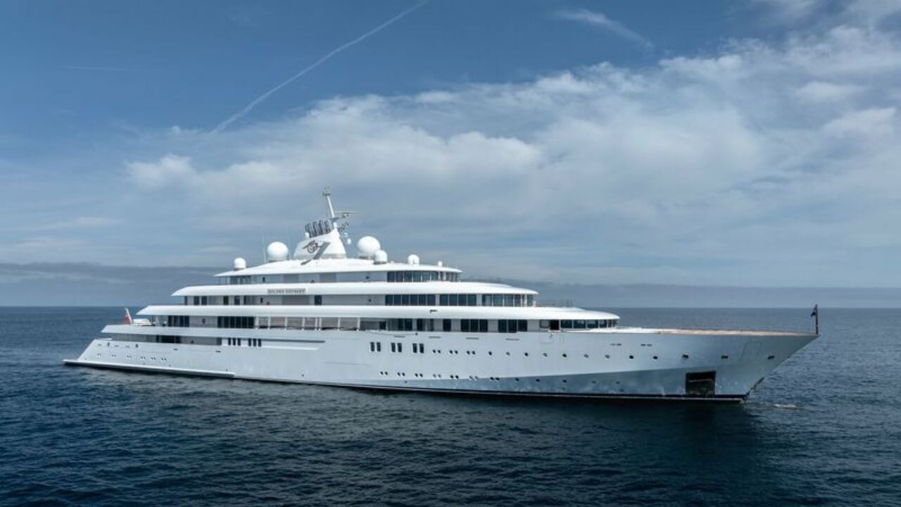 Mega yat 'Golden Odyssey' Marmaris Körfezi'nde